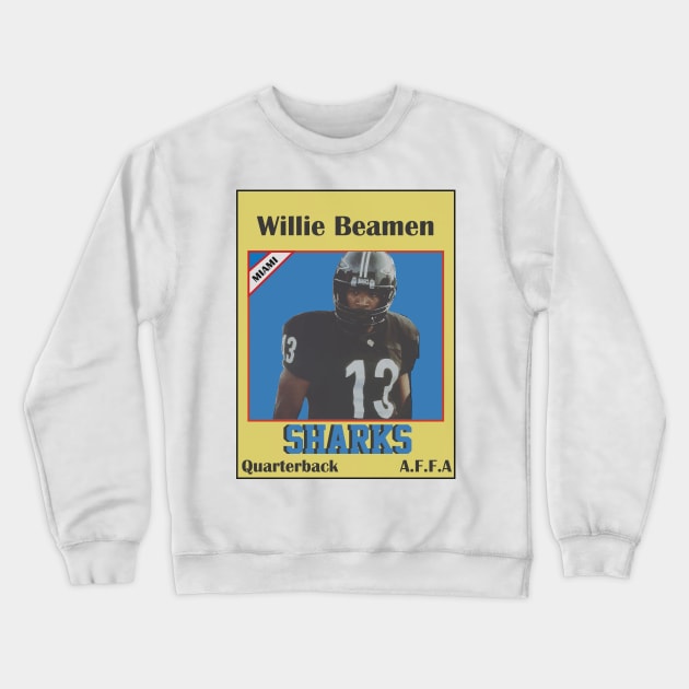 Steamin Willie Beamen Crewneck Sweatshirt by KC Designs